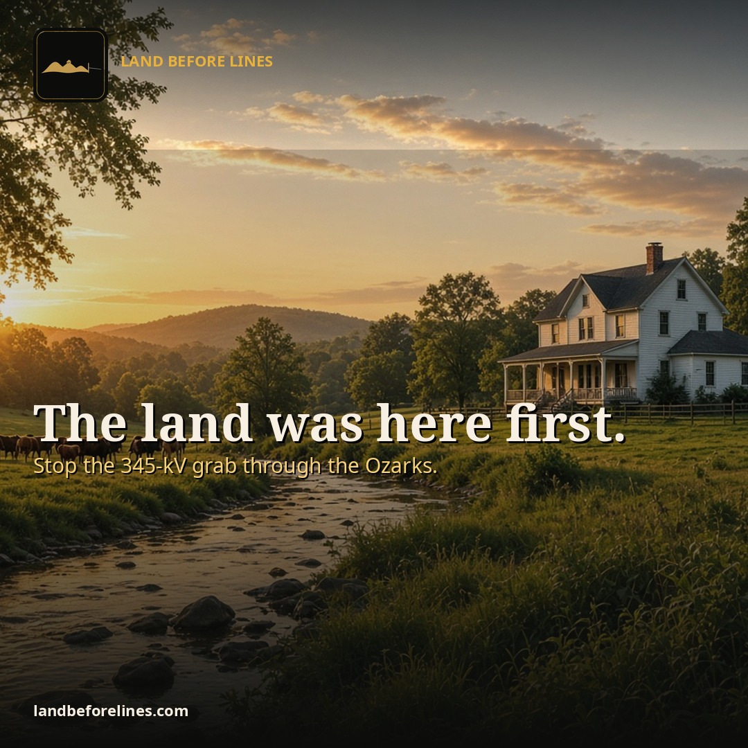 Land post